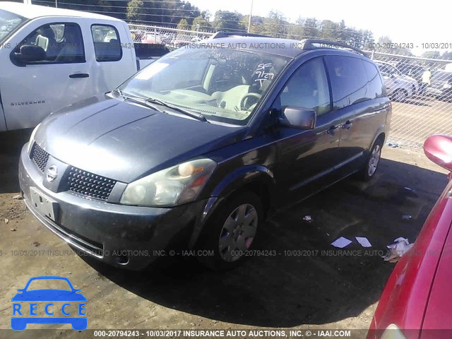 2006 Nissan Quest 5N1BV28U36N110528 Bild 1