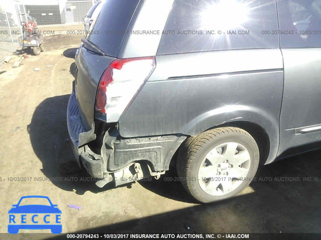 2006 Nissan Quest 5N1BV28U36N110528 Bild 5