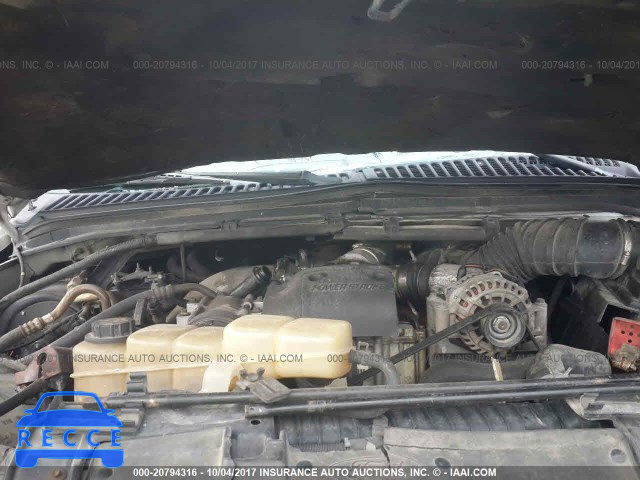 2000 Ford F250 1FTNW21F9YED25022 image 9