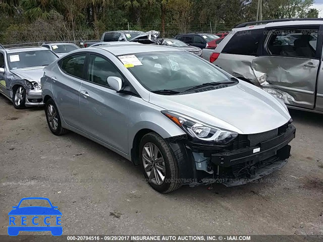 2014 Hyundai Elantra 5NPDH4AE3EH517010 зображення 0