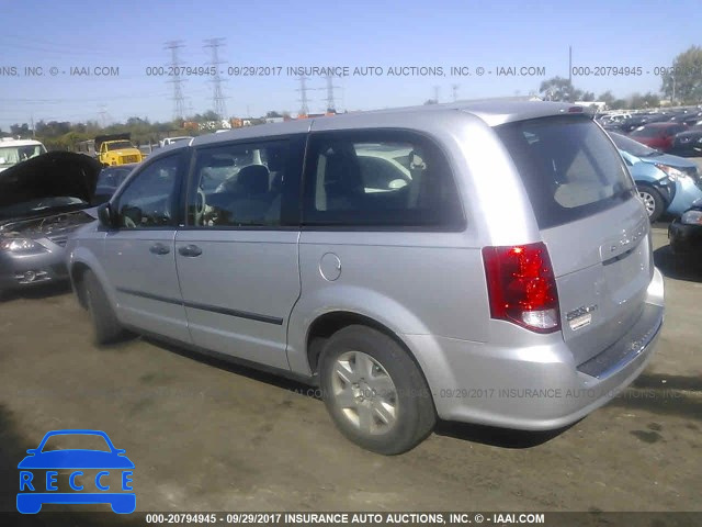 2012 Dodge Grand Caravan SE 2C4RDGBG9CR308549 зображення 2