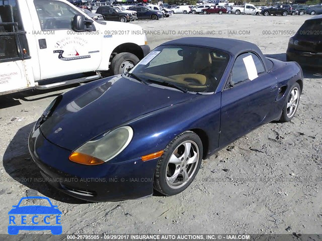 2001 Porsche Boxster WP0CA29811U624396 зображення 1