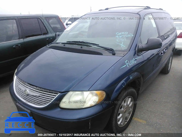 2002 Chrysler Town & Country EX 2C4GP74L22R536223 image 1