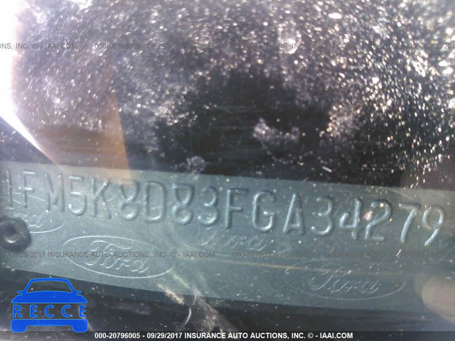 2015 Ford Explorer 1FM5K8D83FGA34279 image 8