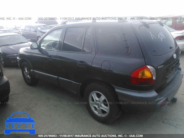 2004 HYUNDAI SANTA FE KM8SB12B74U829813 image 2