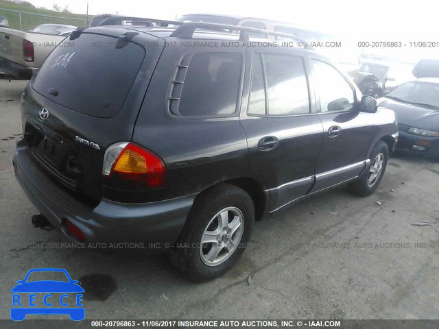 2004 HYUNDAI SANTA FE KM8SB12B74U829813 image 3