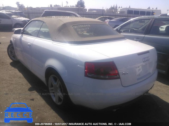 2007 Audi A4 WAUAF48H07K017378 image 2