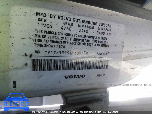 2006 Volvo S80 2.5T YV1TH592961439668 image 8