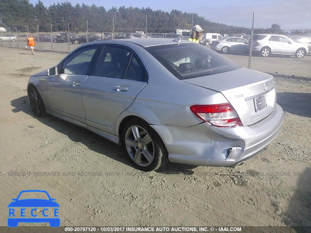 2010 Mercedes-benz C WDDGF8BB5AR128635 image 2