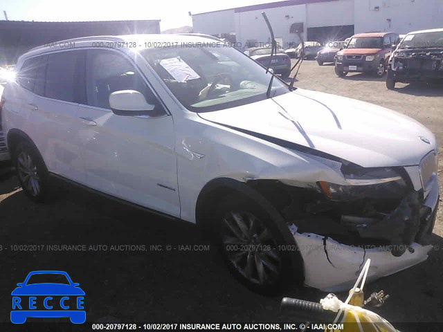 2011 BMW X3 XDRIVE28I 5UXWX5C51BL711989 image 0