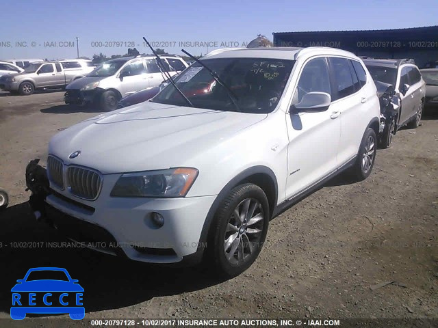 2011 BMW X3 XDRIVE28I 5UXWX5C51BL711989 image 1