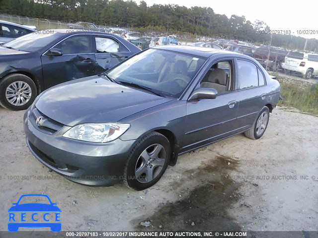 2004 Honda Civic 2HGES26794H549554 image 1