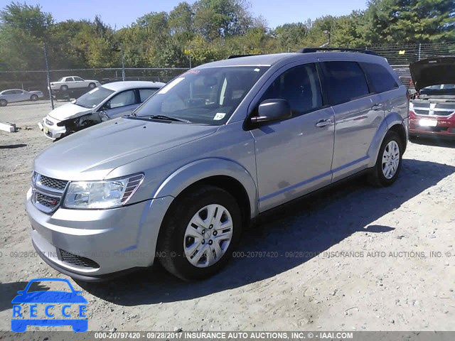 2016 DODGE JOURNEY SE 3C4PDCABXGT234146 зображення 1