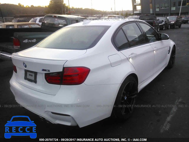 2015 BMW M3 WBS3C9C5XFP804590 зображення 3