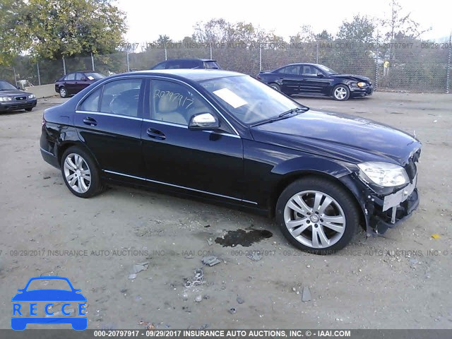 2008 Mercedes-benz C WDDGF81XX8F063175 зображення 0