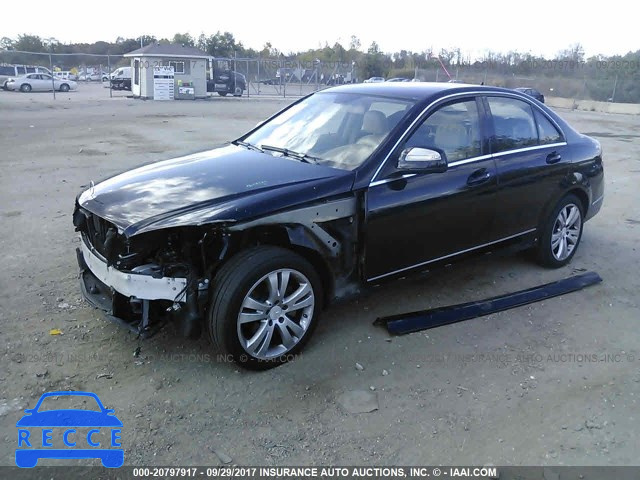 2008 Mercedes-benz C WDDGF81XX8F063175 image 1