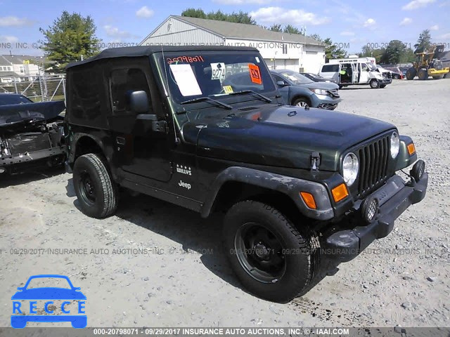 2004 Jeep Wrangler X 1J4FA39SX4P714481 зображення 0