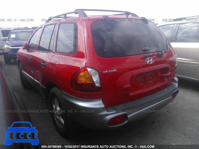 2003 Hyundai Santa Fe GLS/LX KM8SC13D83U526955 image 2