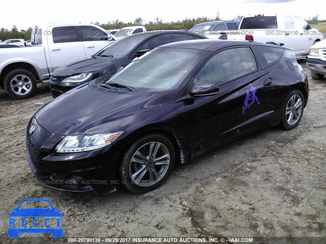 2013 Honda CR-Z EX JHMZF1D63DS001050 image 1