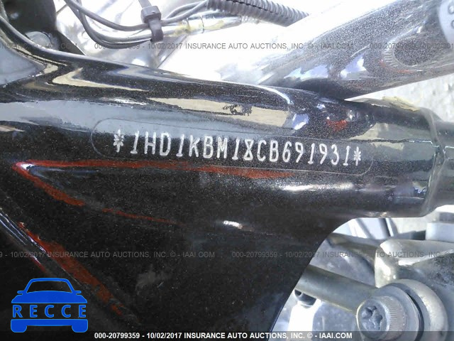 2012 Harley-davidson FLHX STREET GLIDE 1HD1KBM18CB691931 image 9