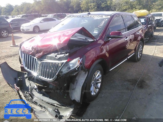 2013 Lincoln MKX 2LMDJ6JK8DBL20155 image 1