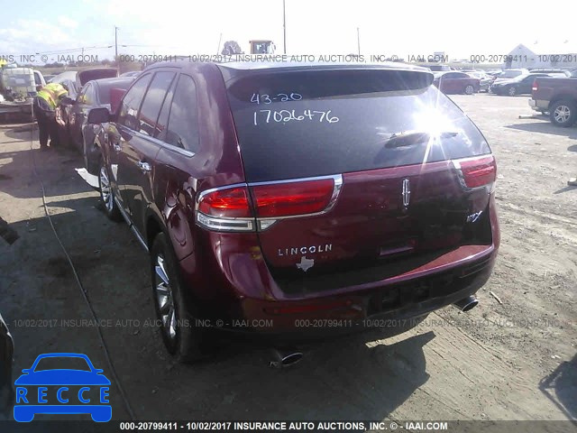 2013 Lincoln MKX 2LMDJ6JK8DBL20155 image 2