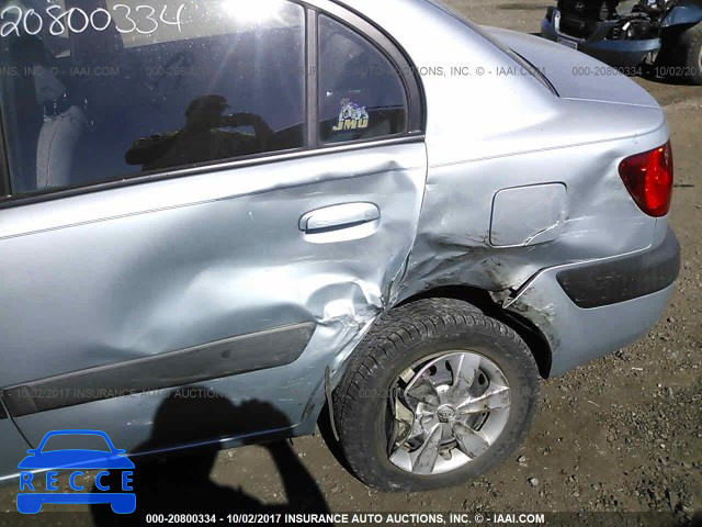 2006 KIA RIO KNADE123566165822 image 5