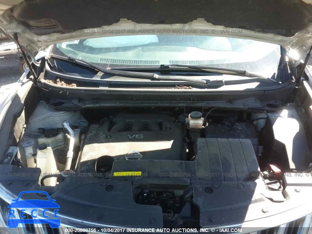 2010 NISSAN MURANO S/SL/LE JN8AZ1MW9AW111115 image 9