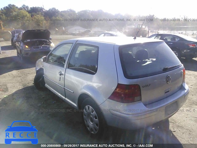 2003 Volkswagen Golf GL 9BWBK61J834070748 image 2