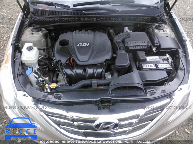 2011 HYUNDAI SONATA 5NPEC4AC4BH106857 image 9