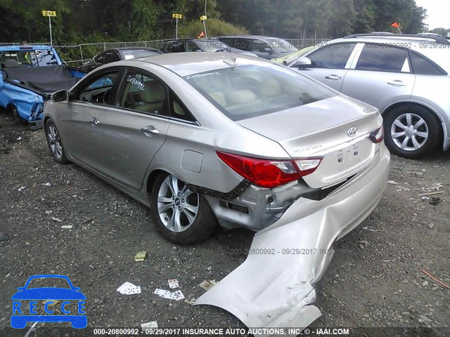 2011 HYUNDAI SONATA 5NPEC4AC4BH106857 зображення 5