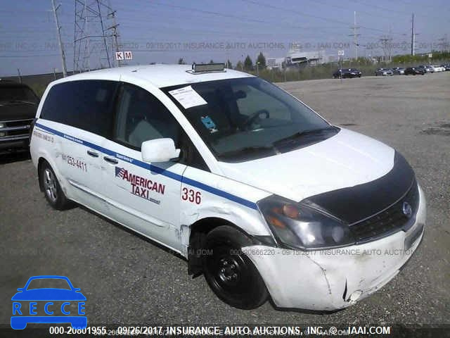 2008 Nissan Quest S/SE/SL 5N1BV28U78N122507 image 0