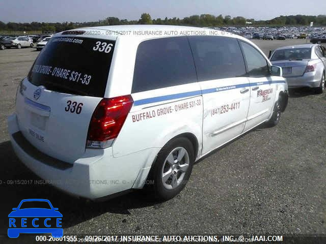 2008 Nissan Quest S/SE/SL 5N1BV28U78N122507 зображення 3