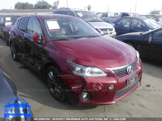 2012 Lexus CT 200 JTHKD5BH5C2119084 зображення 0