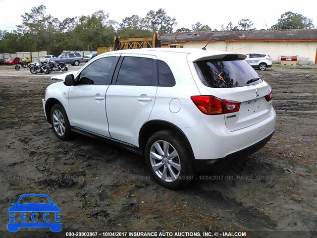 2015 Mitsubishi Outlander Sport ES 4A4AP3AU9FE037717 image 2