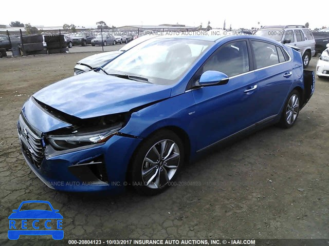 2017 HYUNDAI IONIQ KMHC85LC2HU029315 image 1