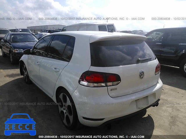 2011 Volkswagen GTI WVWHV7AJ3BW126339 image 2