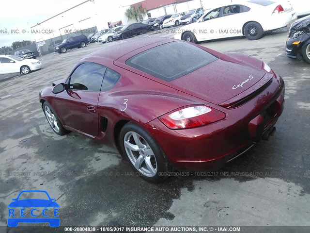 2008 Porsche Cayman S WP0AB29858U782125 image 2