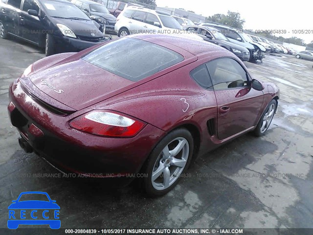 2008 Porsche Cayman S WP0AB29858U782125 image 3