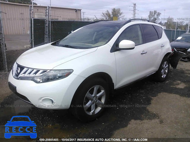 2009 Nissan Murano JN8AZ18W69W121512 зображення 1