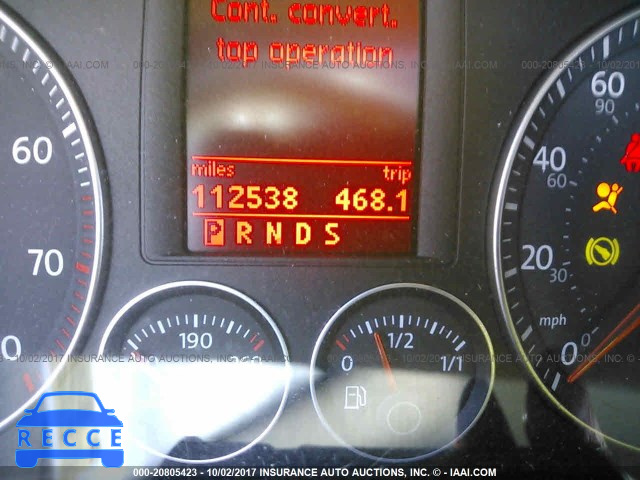 2008 Volkswagen EOS TURBO/KOMFORT WVWBA71F28V047322 image 6