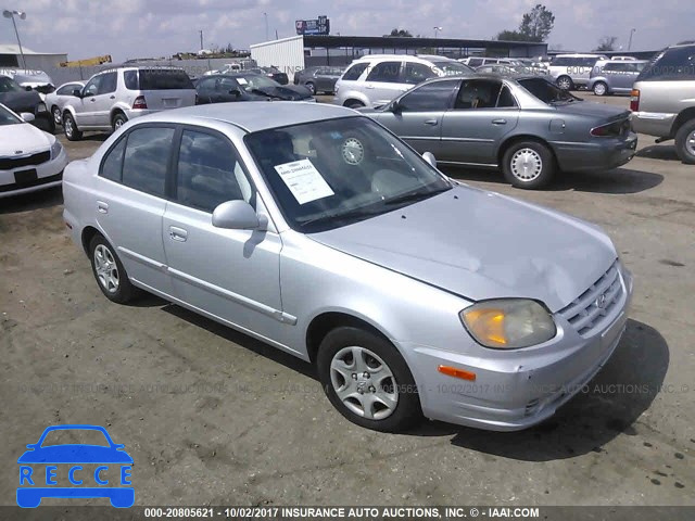 2005 Hyundai Accent KMHCG45C35U674061 зображення 0