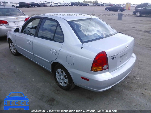 2005 Hyundai Accent KMHCG45C35U674061 зображення 2
