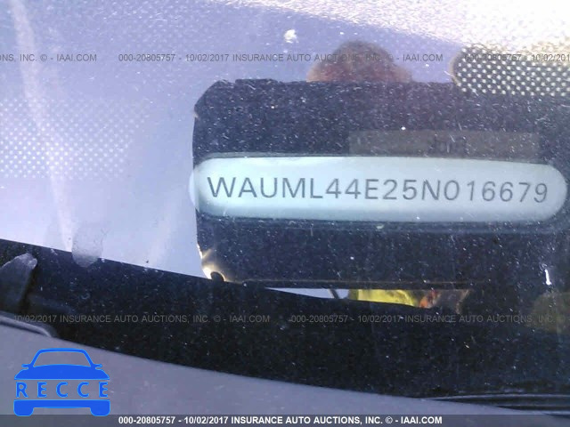 2005 Audi A8 L QUATTRO WAUML44E25N016679 image 8