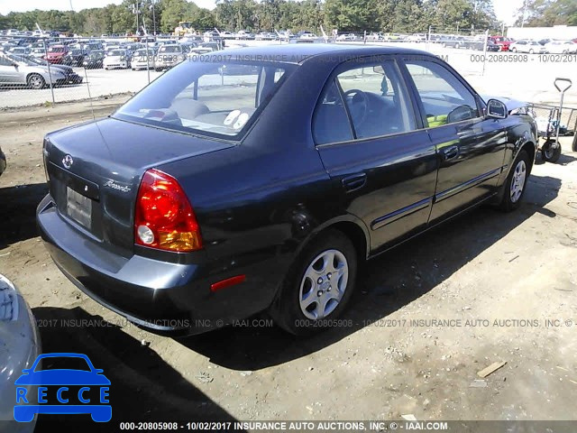 2005 Hyundai Accent KMHCG45C55U668505 зображення 3