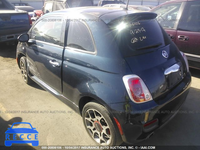 2013 Fiat 500 SPORT 3C3CFFBR9DT750116 зображення 2