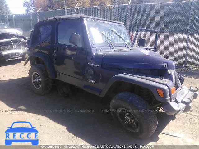 1999 Jeep Wrangler / Tj SE 1J4FY29P4XP405305 image 0