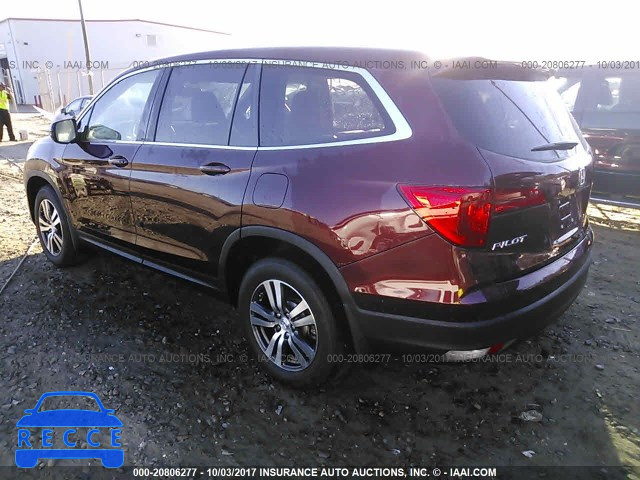 2016 Honda Pilot EXL 5FNYF6H55GB071257 image 2