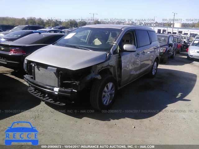 2016 KIA SEDONA LX KNDMB5C15G6148911 image 1