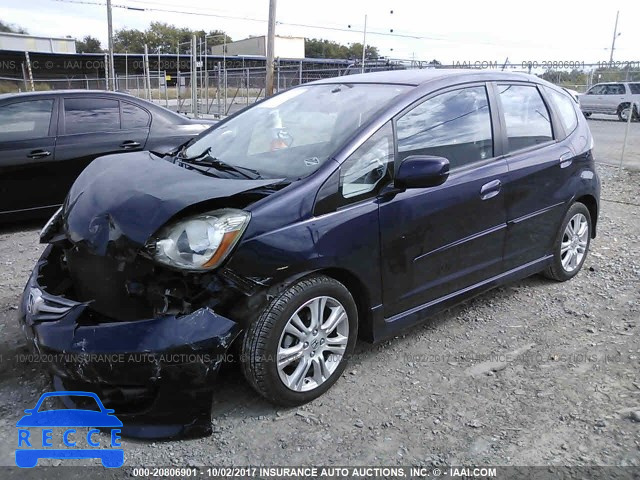 2010 Honda FIT JHMGE8H42AS002309 зображення 1